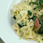 Farfalle with Ramps, Spinach and Sopressata Farfalle with Ramps, Spinach and Sopressata