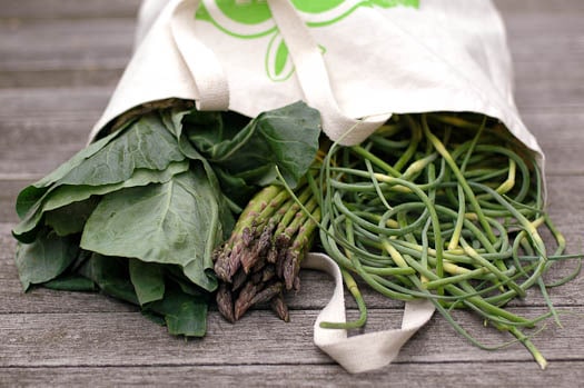 farmers' market haul