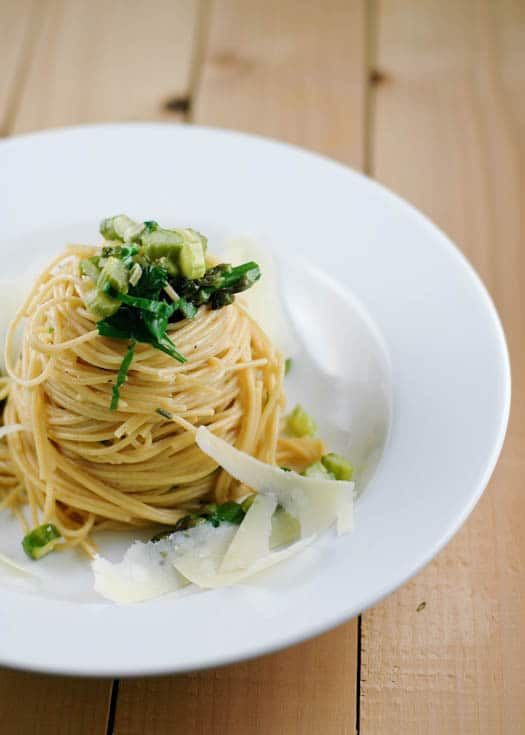 Vegetarian Spaghetti Carbonara Recipe Umami Girl