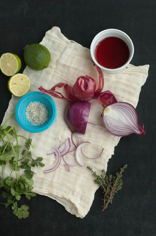 Pickled onions ingredients