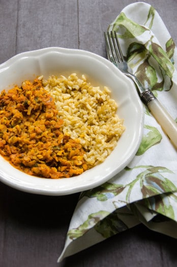 Red Lentils with Coconut Milk and Warming Spices