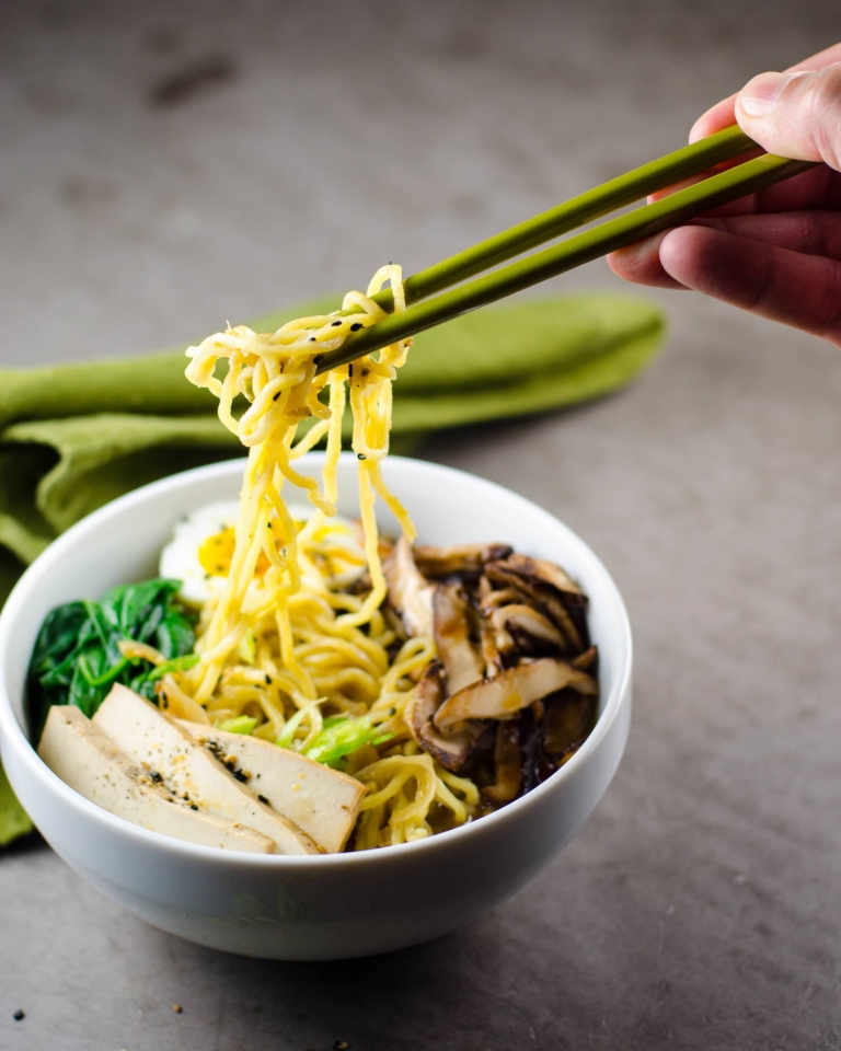 Easy Vegetarian Ramen with Rich, Savory Broth Umami Girl