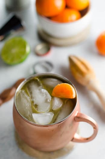 Clementine Moscow Mules Cocktail Recipe