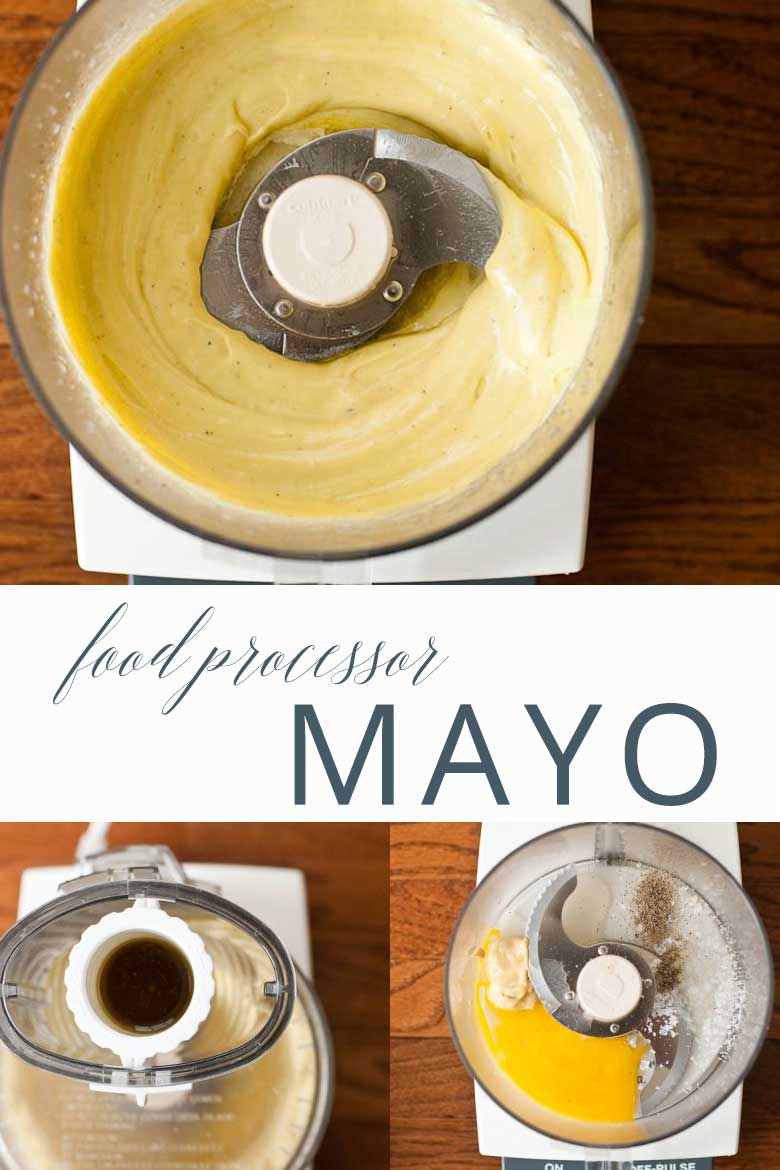 Immersion Blender or Food Processor Mayonnaise Umami Girl