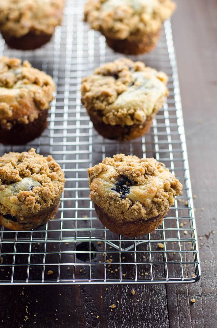 Blueberry Yogurt Coffee Cake Muffins Umami Girl