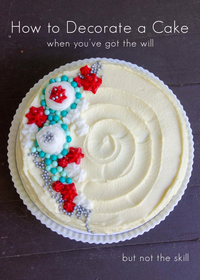 How to Decorate a Cake with Sheer Force of Will Umami Girl