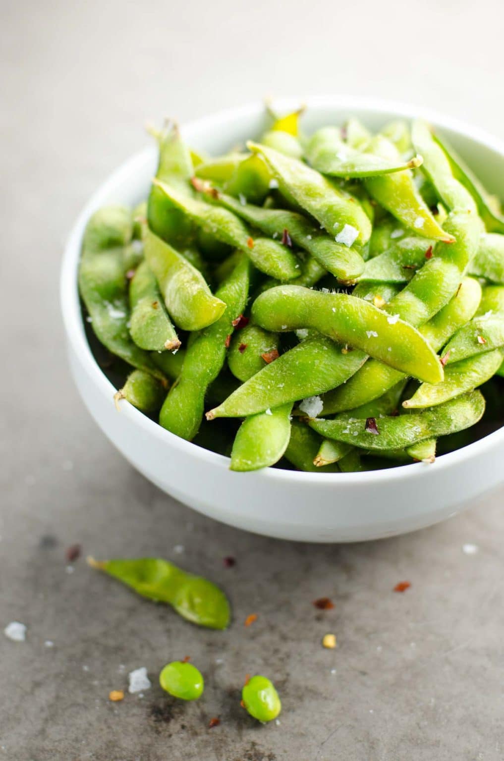 Chili Salted Edamame Like Mama Makes Wagamama, that is Umami Girl