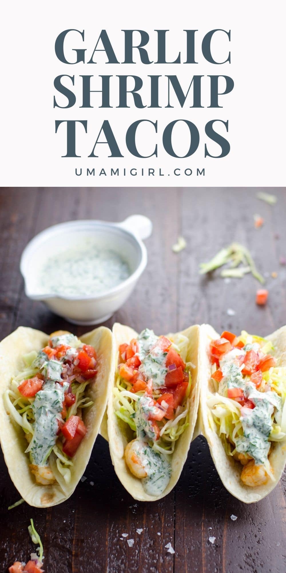 Garlic Shrimp Tacos (Inspired by Surf Taco) Umami Girl