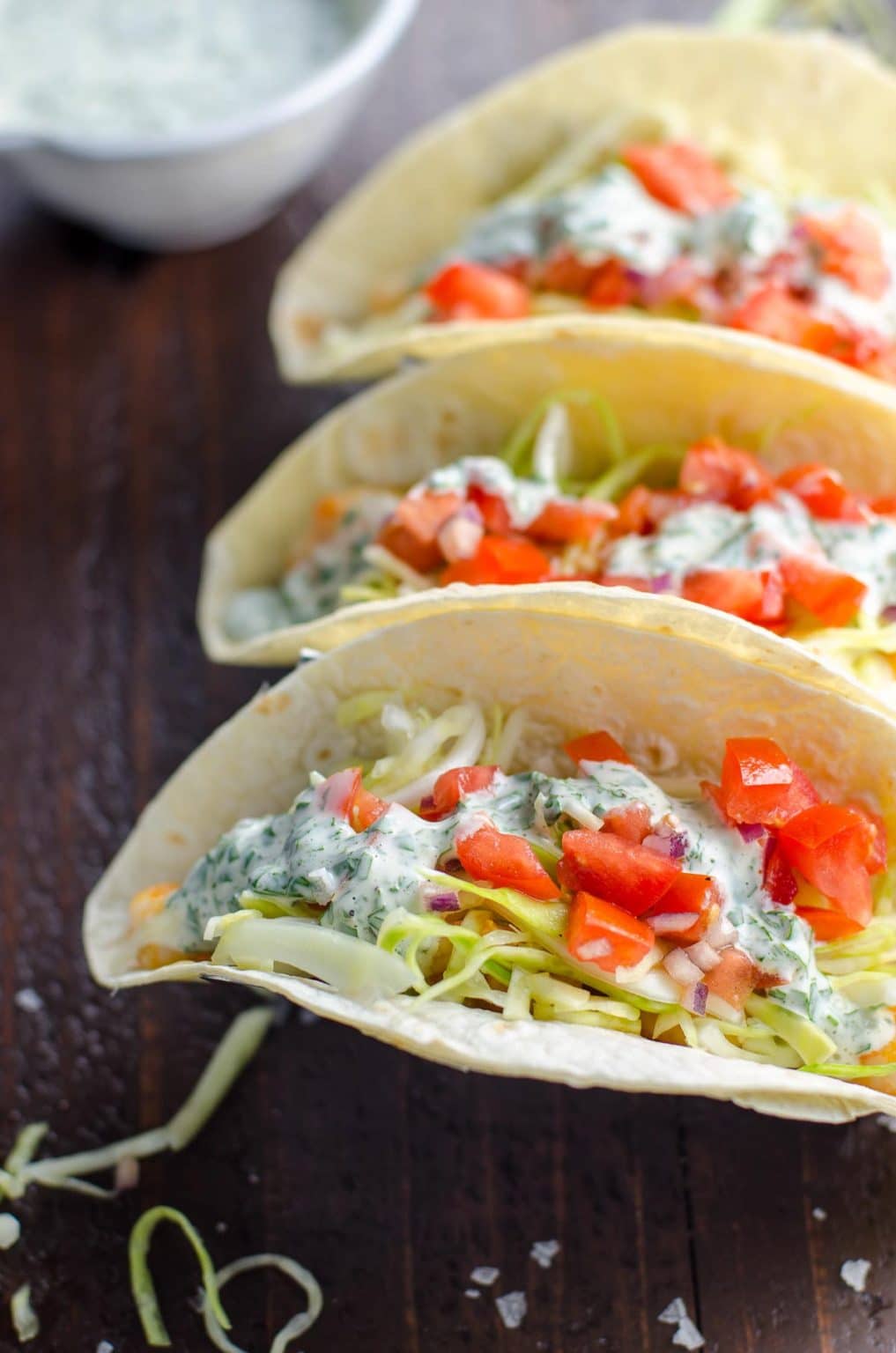 Garlic Shrimp Tacos (Inspired by Surf Taco) Umami Girl