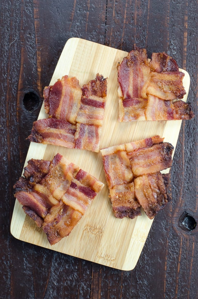 Bacon Weave Blue Cheese Burgers with Marsala Onions Umami Girl