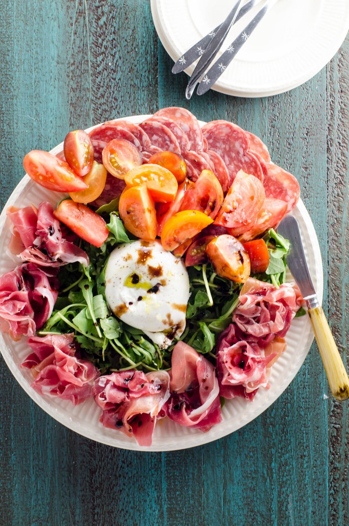 Quick Appetizer Idea: A Gorgeous Burrata Platter  Umami Girl