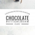 Chocolate Buttercream Frosting | Umami Girl