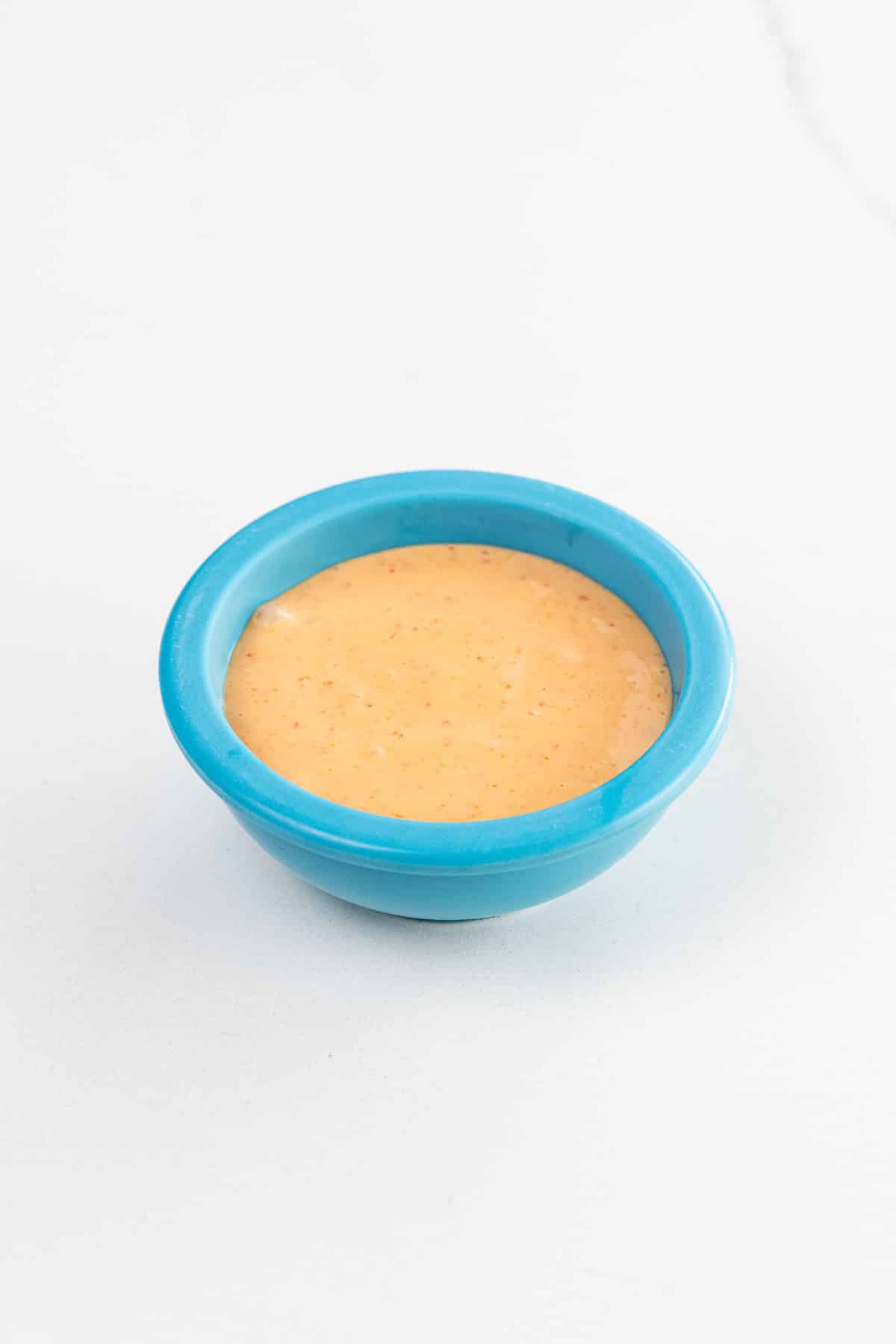 spicy sauce for sushi in a small bowl