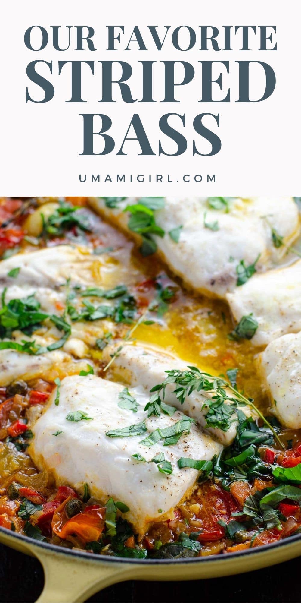 Our Favorite Striped Bass Recipe (Easy & Fabulous) Umami Girl