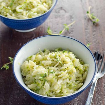 Camille Kingsolver's Disappearing Zucchini Orzo 780 | Umami Girl