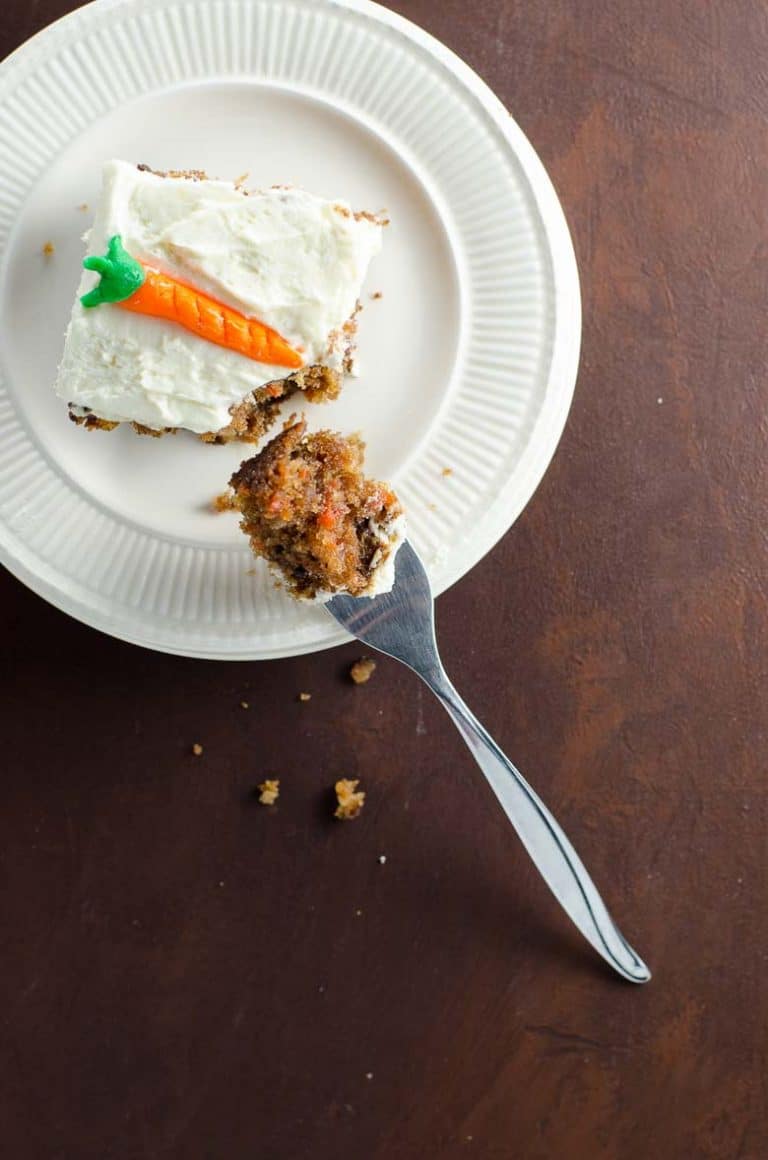 King Arthur Carrot Cake with Not Too Sweet Cream Cheese Frosting