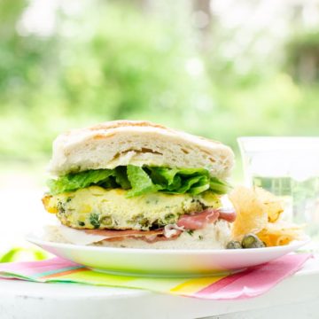 Easy Picnic Food Frittata Sandwich | Umami Girl-2