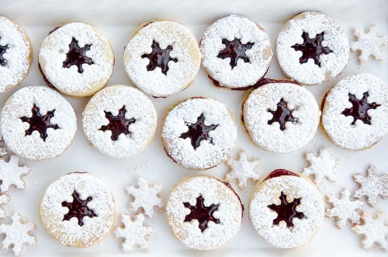 Holiday Linzer Cookies Recipe 780 | Umami Girl-2
