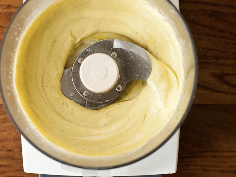 Homemade Food Processor Mayonnaise