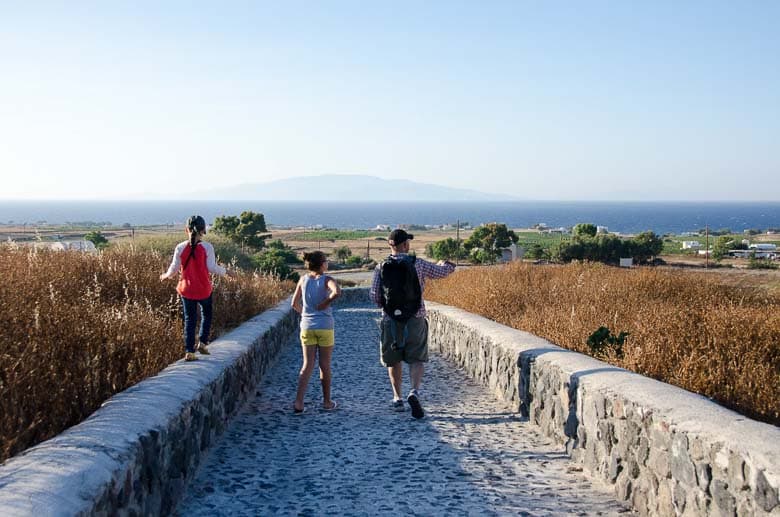 Oia Santorini Greece Family Walk 780 | Umami Girl