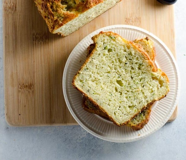 Savory Zucchini Bread with Cheddar and Herbs 780 | Umami Girl