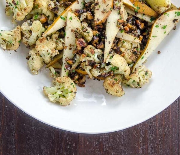 Andrew Carmellini's Cauliflower Recipe Brown Butter Hazelnuts Sage Pear 780 | Umami Girl