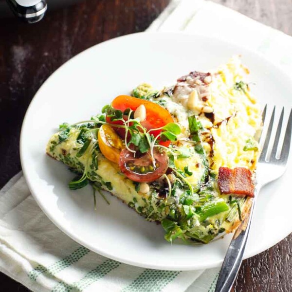 Broccolini Cheddar Bacon Frittata 780 | Umami Girl