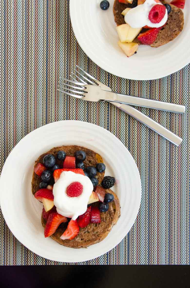 Chocolate French Toast made with Hearty Sourdough 780 | Umami Girl-2