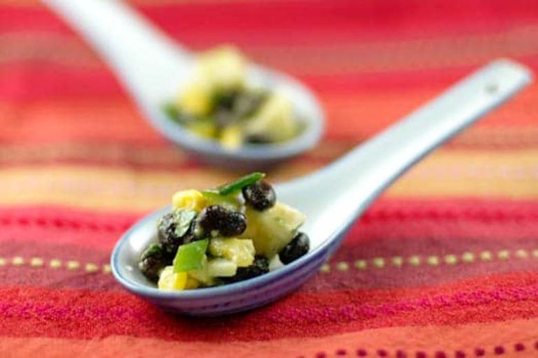 Black Bean, Corn, and Avocado Salad with Jicama Umami Girl