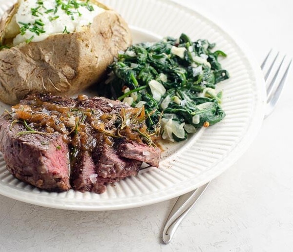 Filet Mignon Recipe with Easy Pan Sauce | Umami Girl 780-2