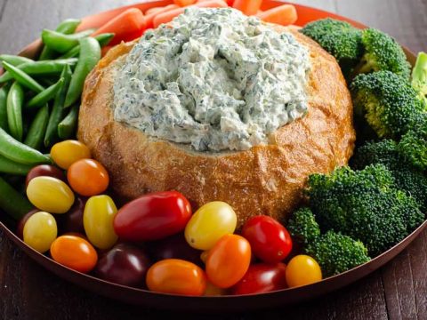 Knorr Spinach Dip in a Bread Bowl | Umami Girl 780