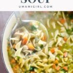 Chickpea Noodle Soup Pin _ Umami Girl