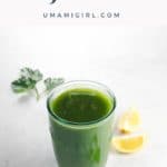 Basic Green Juice Recipe _ Umami Girl