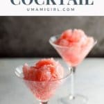 Red Rooster Frozen Vodka Cocktail _ Umami Girl