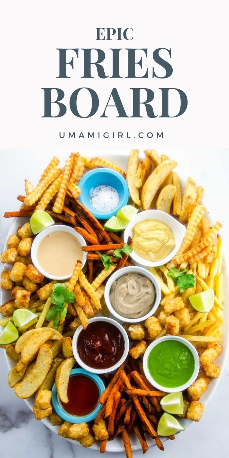 French Fry Bar (Epic Fries Board) Umami Girl