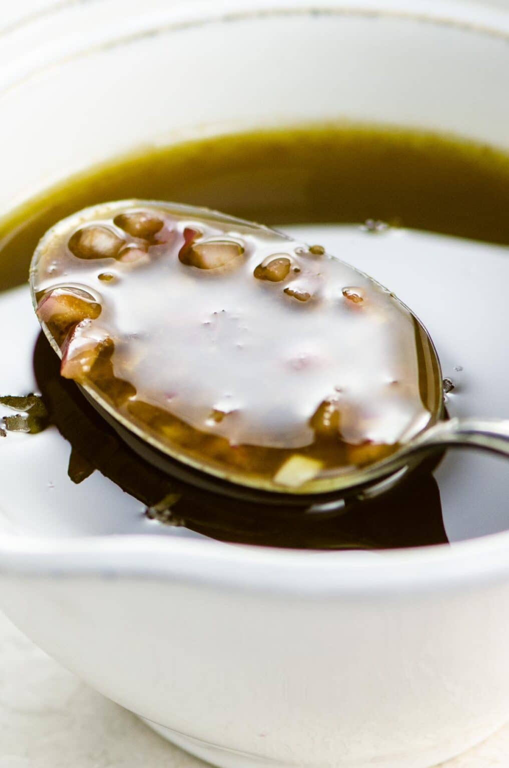Balsamic Shallot Vinaigrette Umami Girl