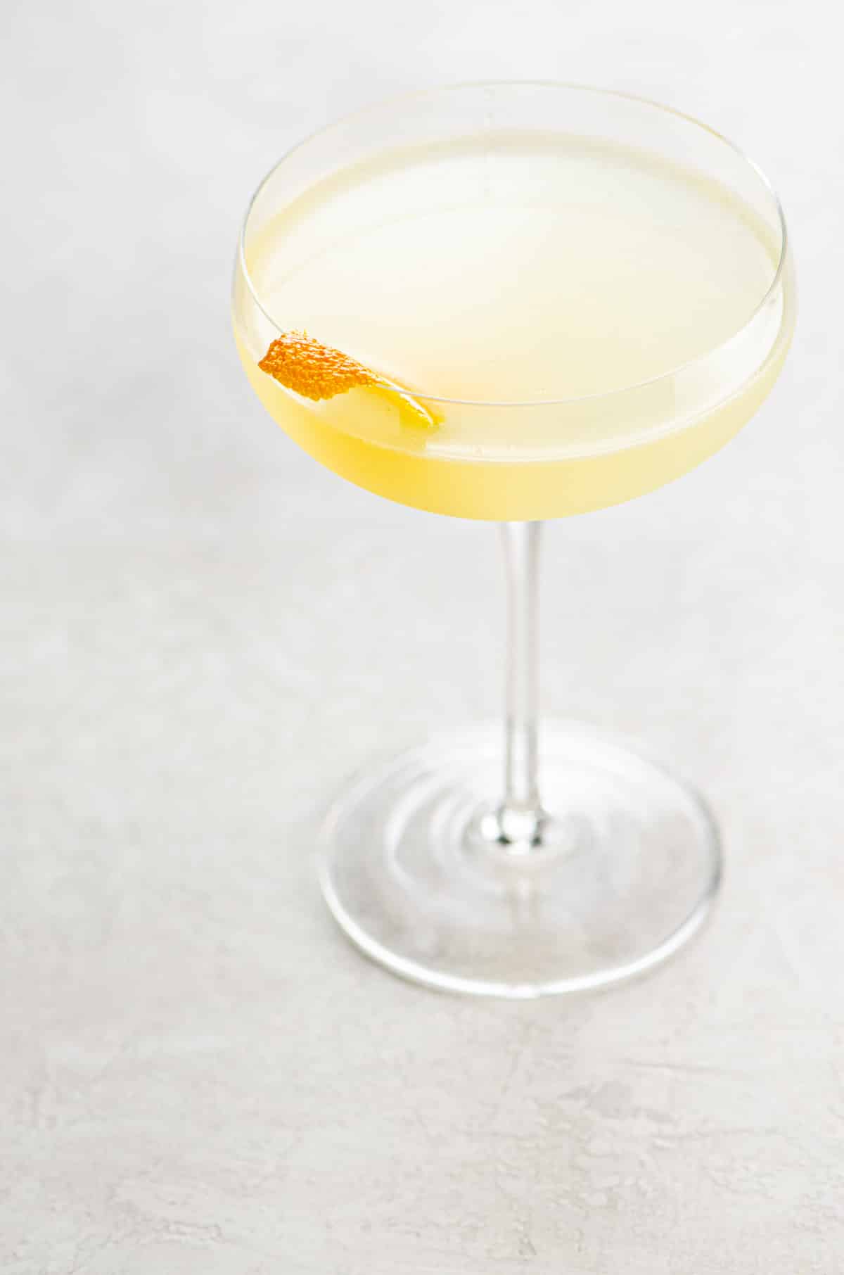 a corpse reviver no. 2 in a coupe glass