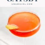 The Grape Gatsby Craft Cocktail Recipe Pin _ Umami Girl