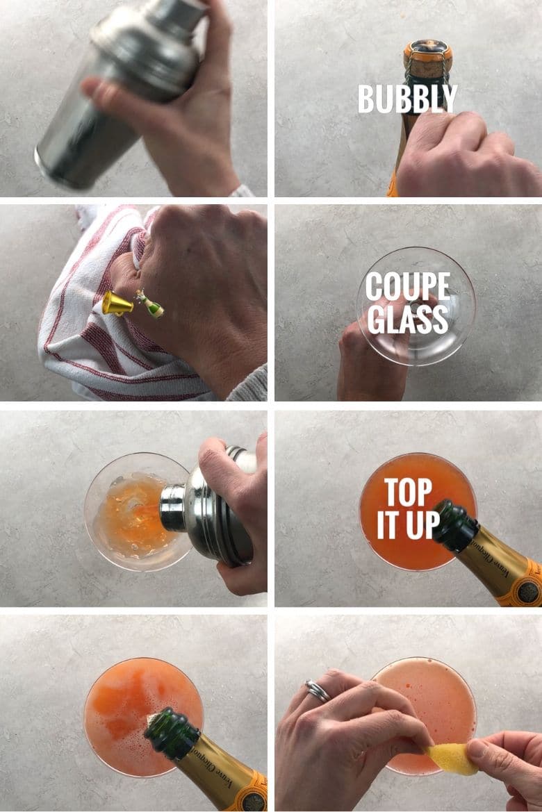 steps to make a cocktail