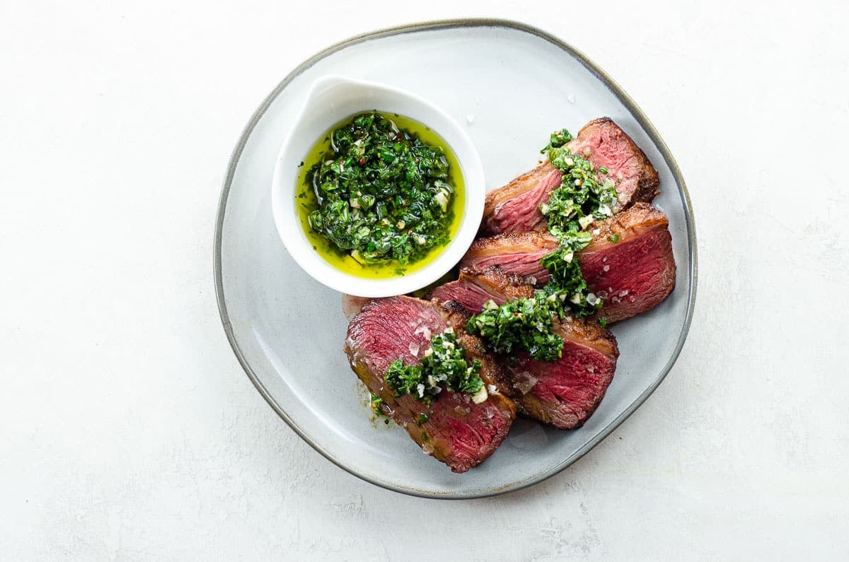 Reverse Sear Sirloin Cap (with Chimichurri) Umami Girl
