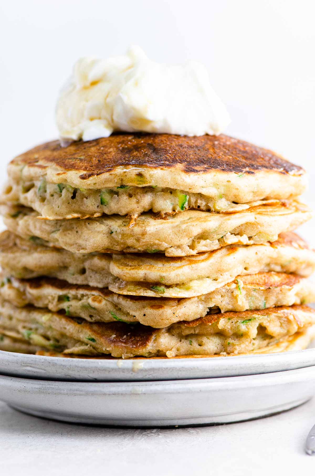 Zucchini Bread Pancakes The Best of Both Worlds Umami Girl