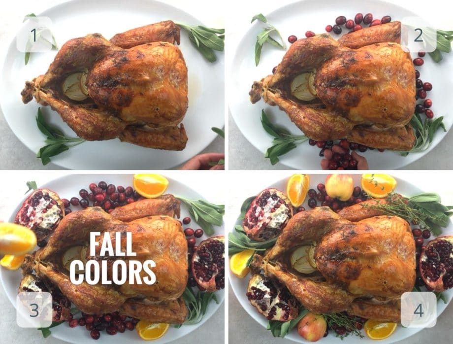 How to Cook a Free Range Turkey & Decorate the Platter Umami Girl