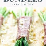 prosciutto asparagus bundles