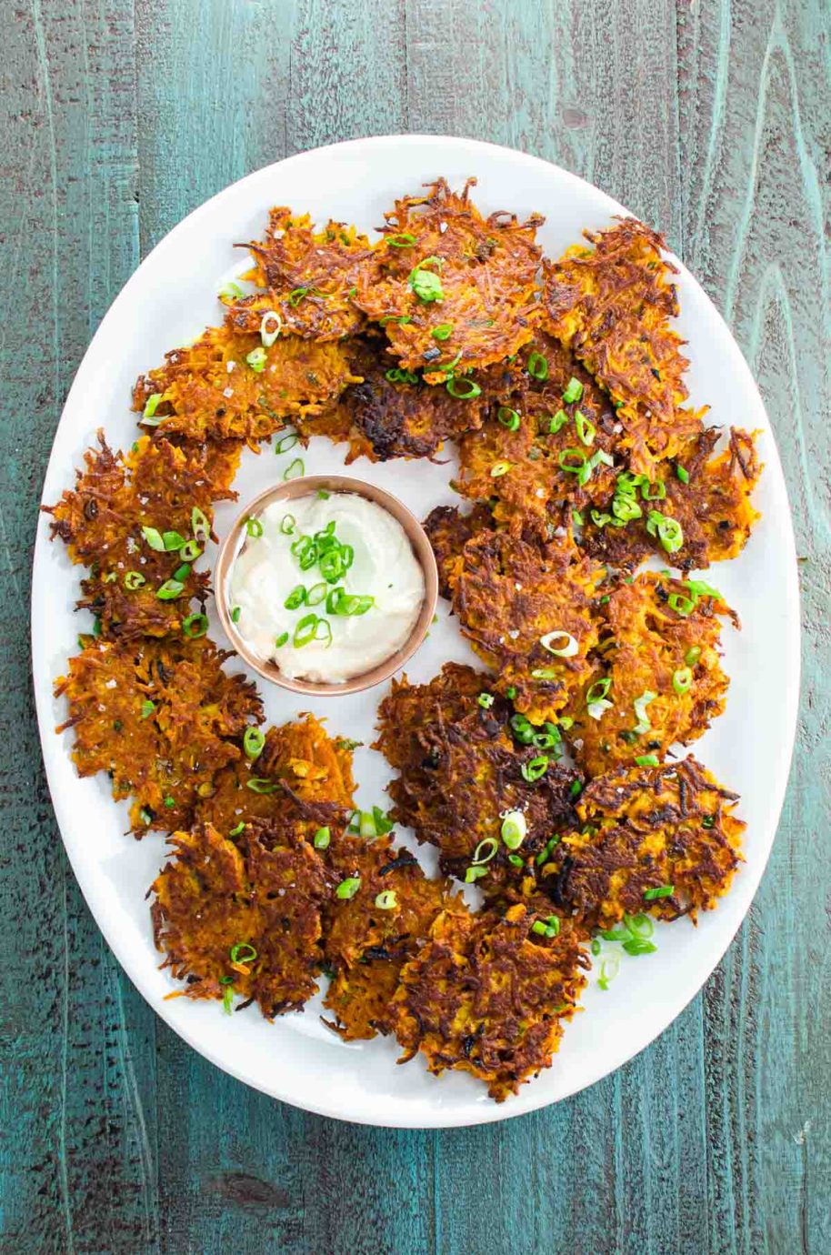 Sweet Potato Latkes Crispy Sweet and Savory Perfection Umami Girl