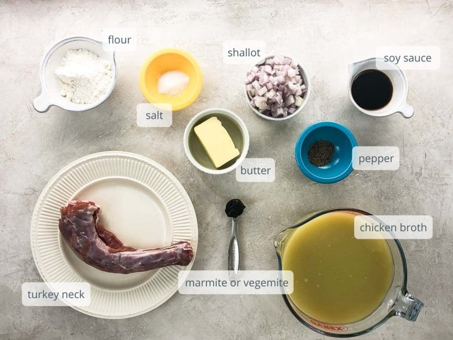 Turkey Neck Gravy Without Drippings (MakeAhead) Umami Girl