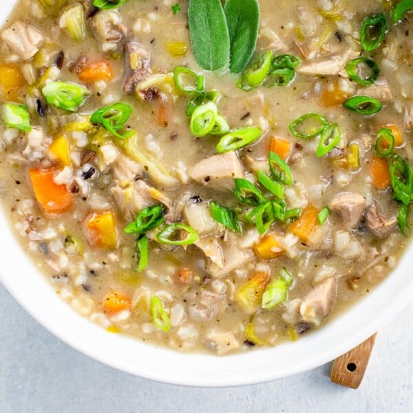 Turkey Rice Soup