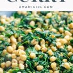 Spinach and Chickpea Curry Pin 1