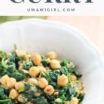 Spinach and Chickpea Curry Pin 2