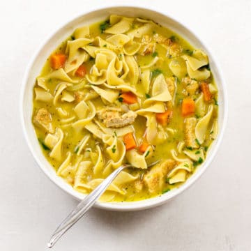 Vegan Chicken Noodle Soup