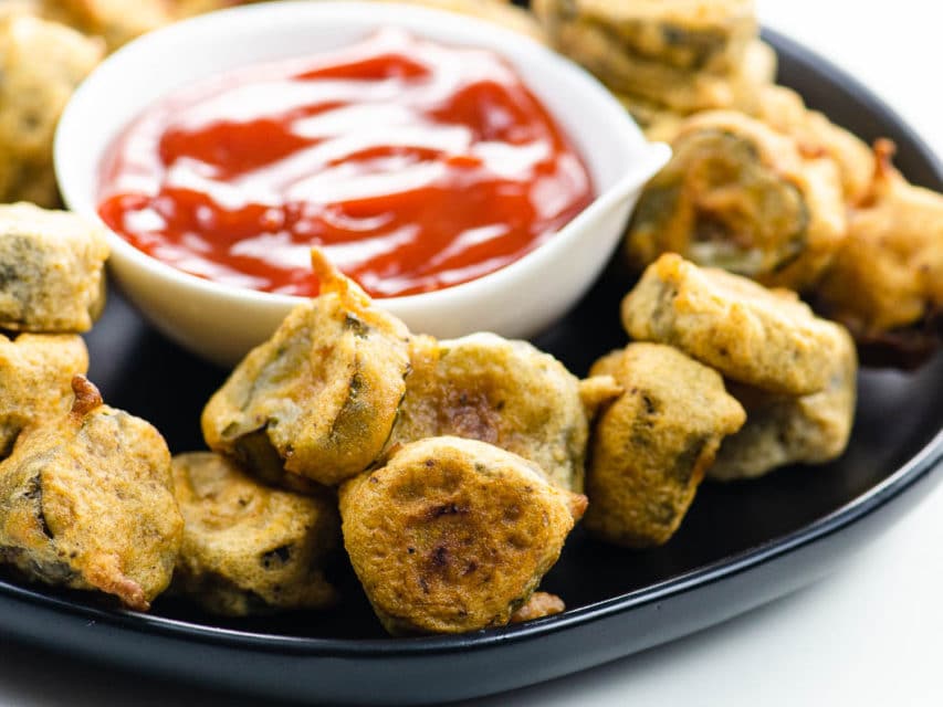 Vegan Fried Pickles Crisp, Tangy, Fabulous Umami Girl